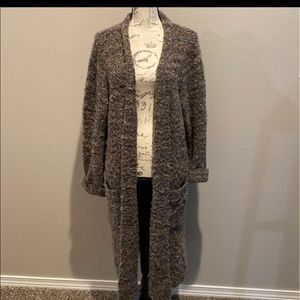 William Rast Sweater Cardigan Duster Long Coat